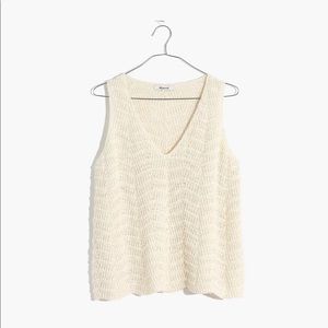 Madewell Crocheted Sweater Tank